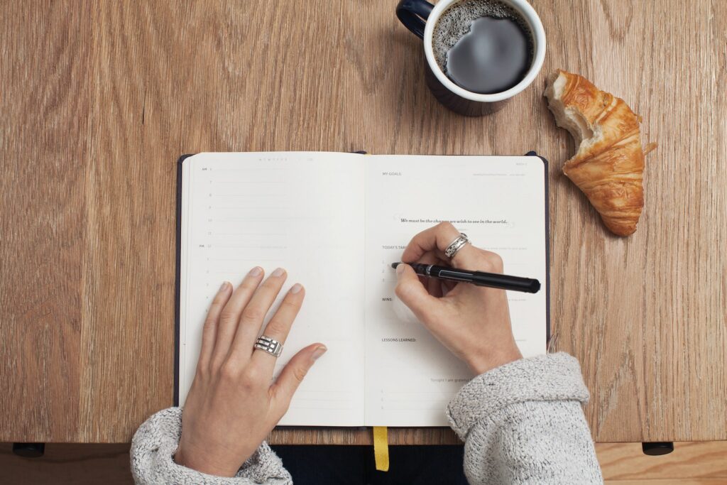 improve your marketing strategy by writing down goals